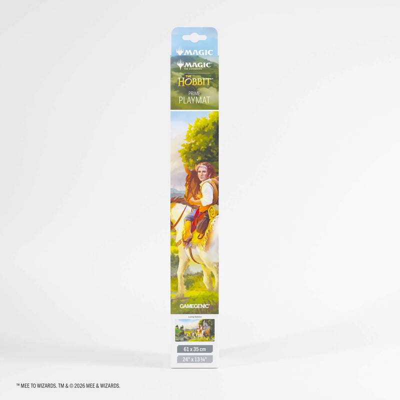 Gamegenic Magic: The Gathering The Hobbit Leaving Hobbiton Prime Playmat featuring Middle-earth artwork.