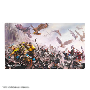 Gamegenic Magic: The Gathering The Hobbit Battle of Five Armies Prime Playmat featuring Middle-earth battle artwork.