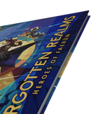 Dungeons & Dragons Heroes of Faerûn alternate cover book with unique Forgotten Realms artwork.