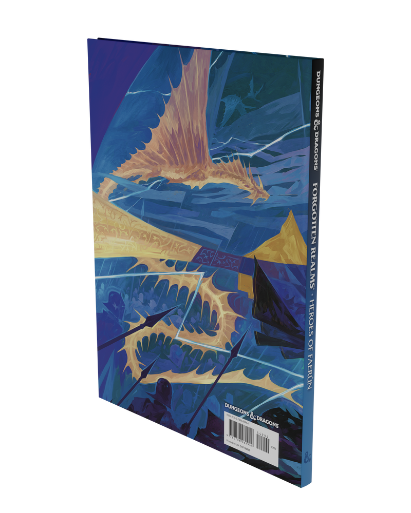 Book cover with dragon illustration on a blue background