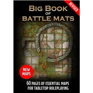 Loke Battle Mats Big Book of Battle Mats Revised edition spiral-bound map book.