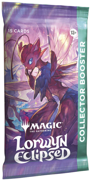 Card game booster pack featuring a dragon-like creature with 'Magic: The Gathering' branding.