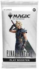 Play booster pack for 'Magic: The Gathering' featuring Final Fantasy characters.