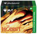 Magic: The Gathering The Hobbit Collector Booster Box packaging featuring Middle-earth themed artwork.