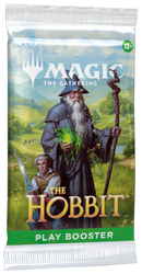 Play booster pack for 'Magic: The Gathering' featuring 'The Hobbit' theme.