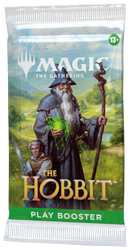 MAGIC: THE GATHERING The Hobbit play booster pack with characters and landscape illustration.