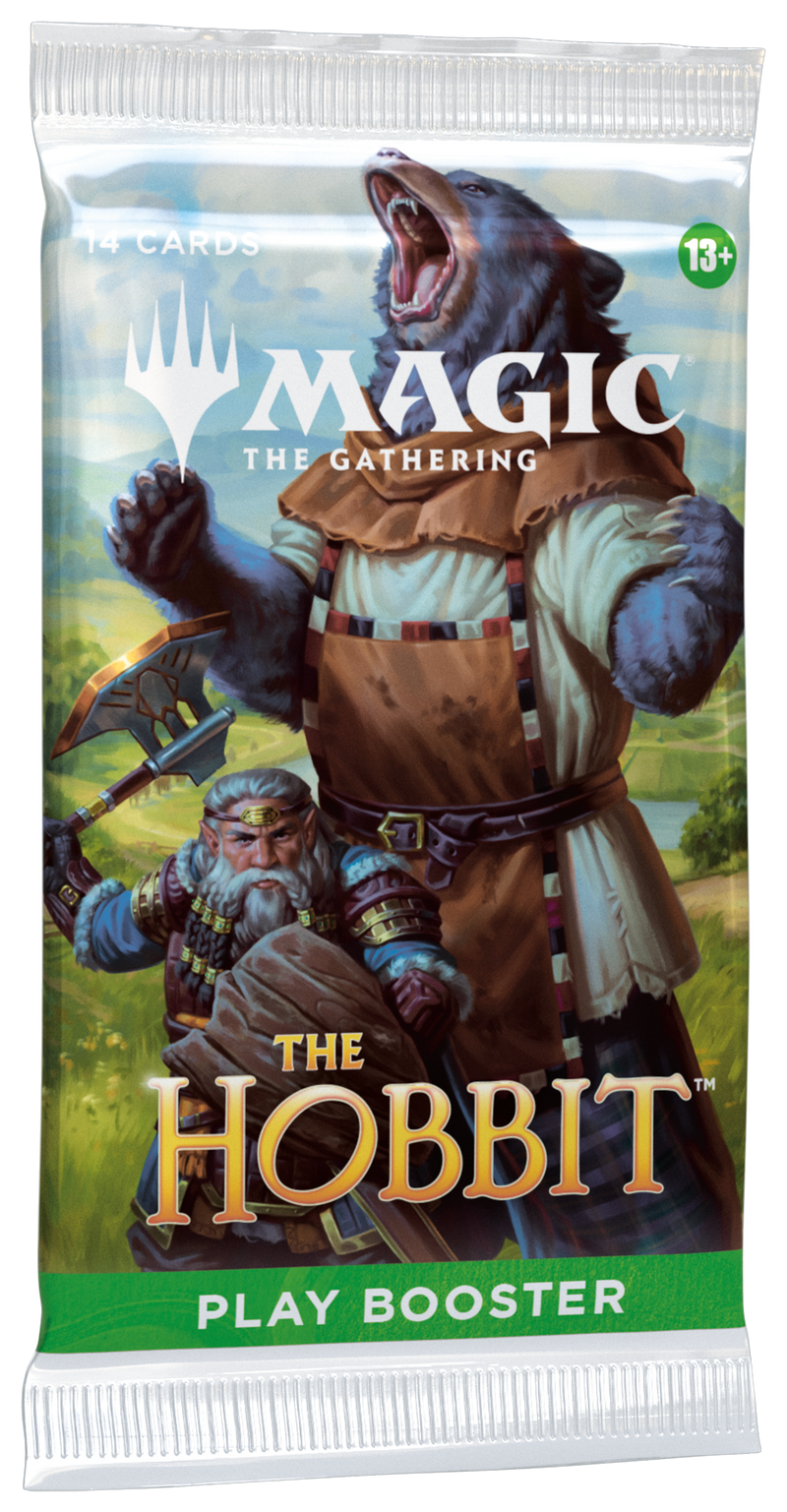 MAGIC: THE GATHERING The Hobbit play booster pack with characters on the front