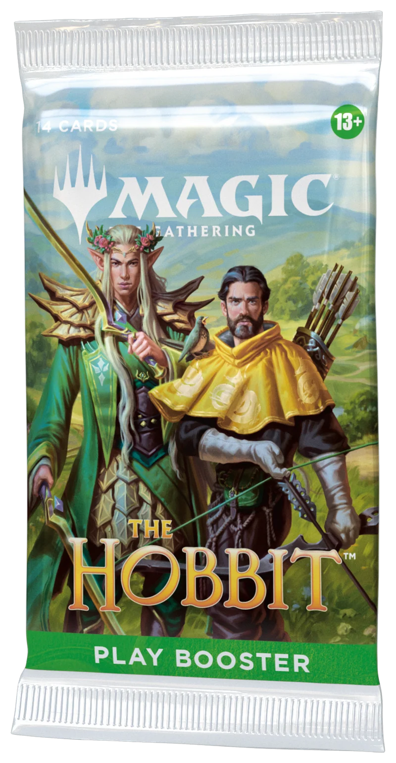 Magic: The Gathering The Hobbit Play Booster packaging.