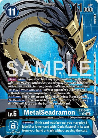 MetalSeadramon [EX10-012] (Alternate Art) [Sinister Order]