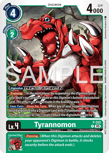 Tyrannomoni [P-202] (Store Tournament 2025 Vol.4 Participation Pack) [Promotional Cards]