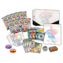 Collection of trading cards and related products on a white background