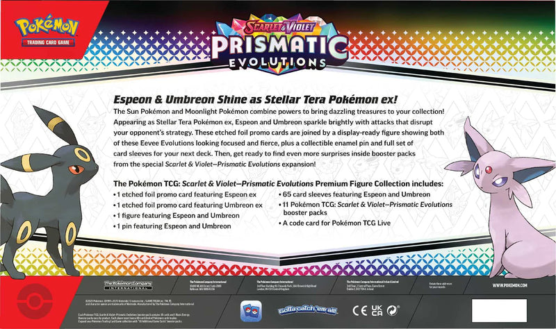 Pokemon Prismatic Evolutions - Premium Figure Collection