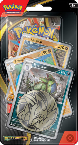 Pokemon Mega Evolution - Premium Checklane Booster Tyranitar