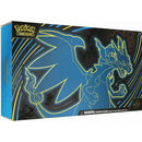 Packaging for the Pokemon Mega Charizard Ultra-Premium Collection on a white background