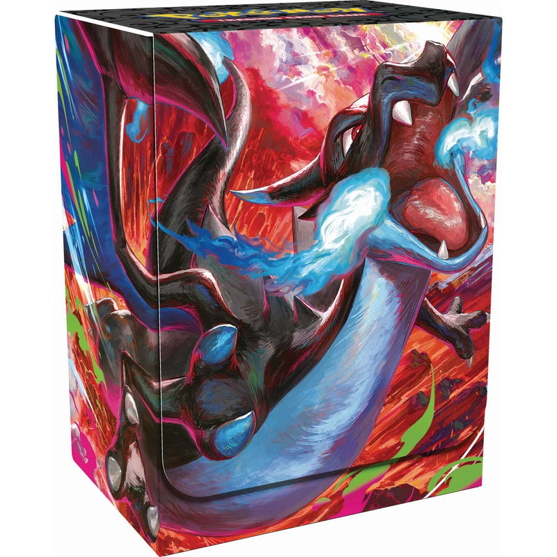Colorful dragon-themed product packaging with vibrant colors