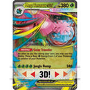 Pokémon trading card featuring Mega Venusaur EX with colorful design and text.