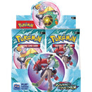 Pokémon Journey Together Booster Box packaging featuring multiple booster packs and set artwork.