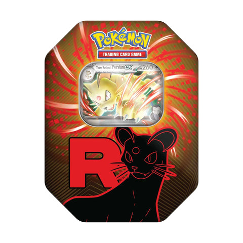 Pokémon trading card game packaging with a red 'R' symbol on a white background
