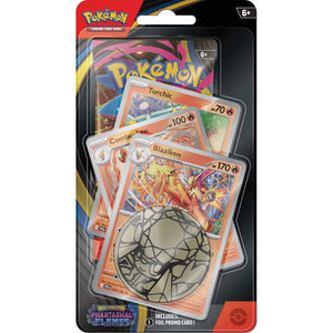 Pokemon Mega Evolution: Phantasmal Flames - Premium Checklane Booster Blaziken