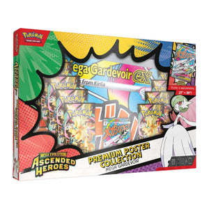 Pokémon Mega Gardevoir EX Premium Poster Collection packaging