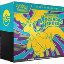 Pokémon Ascended Heroes Elite Trainer Box packaging with themed artwork.