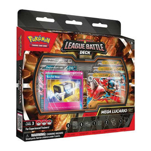 Pokémon trading card game deck packaging with cards and branding