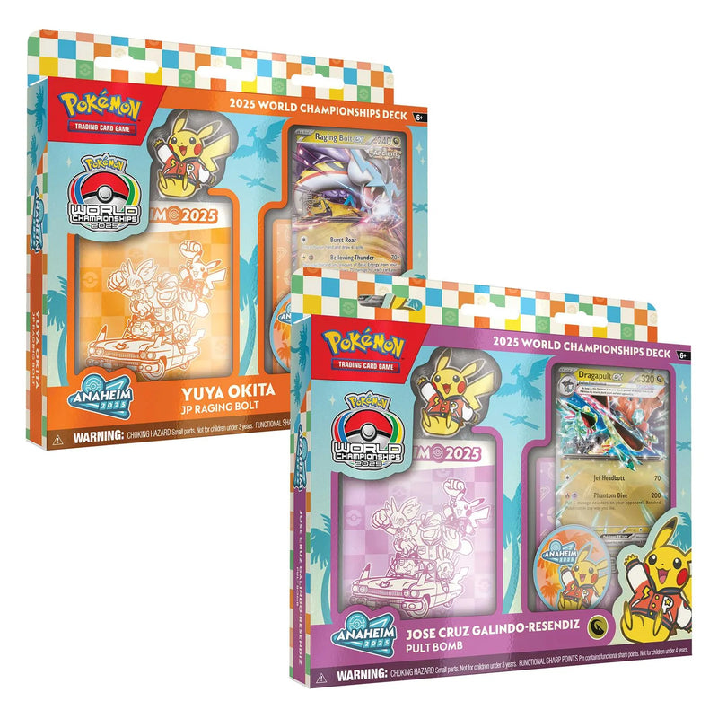 Two Pokémon trading card game packs on a white background