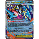 Pokémon trading card featuring Mega Greninja EX with colorful design and text.