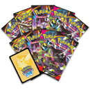 Collection of Pokémon trading card packs on a white background