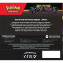 Pokémon Mega Evolution Pitch Black trading card game packaging back