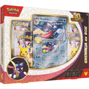 Pokémon TCG 30th Celebration Greninja ex Box with promo card, oversize card and booster packs.