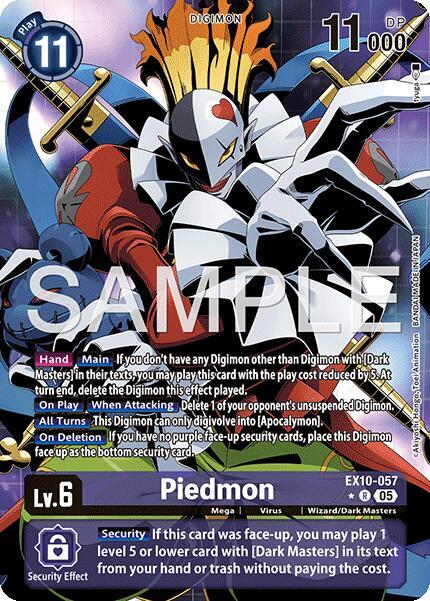 Piedmon [EX10-057] (Alternate Art) [Sinister Order]
