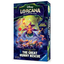 Disney Lorcana trading card game box with colorful artwork on a white background