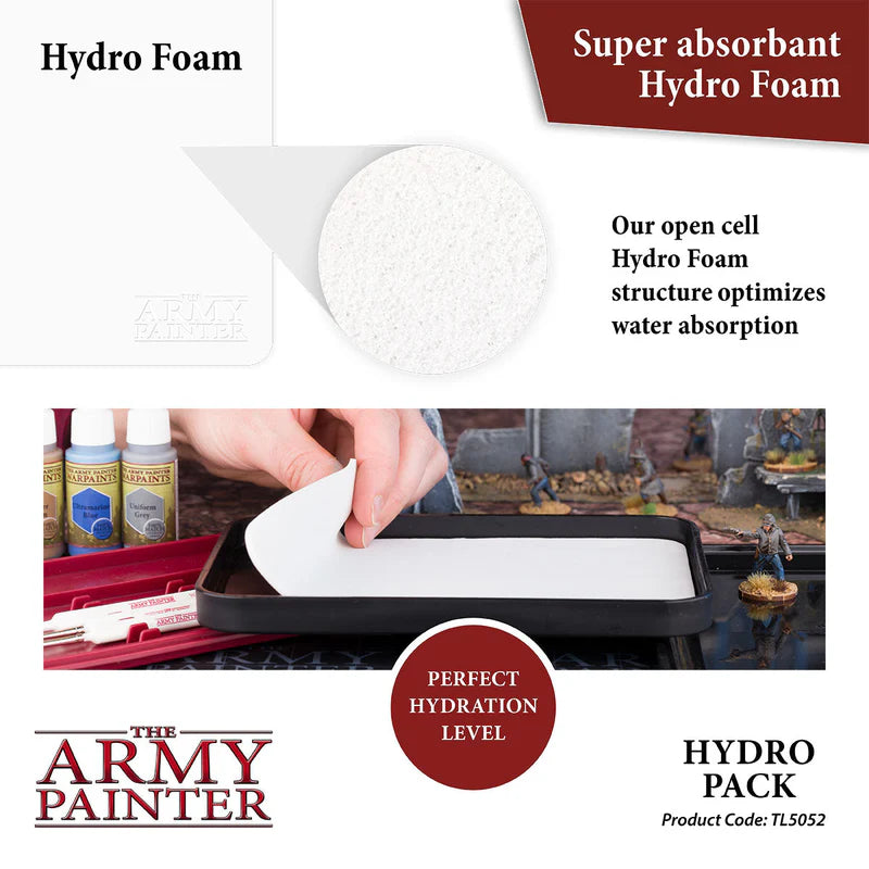 Army Painter Wet Palette Hydro Pack refill packaging with replacement sheets.