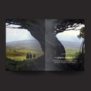 Two views of a landscape with people under a large tree, featuring the word 'Prologue'.