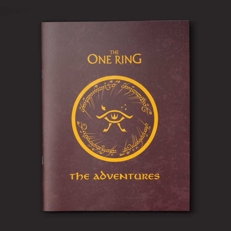 Book cover with 'The One Ring' logo and text on a dark background