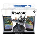 Magic: The Gathering Final Fantasy Starter Kit packaging with themed artwork and starter decks.