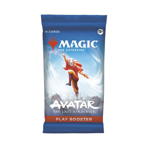 Magic: The Gathering Avatar play booster pack on a white background