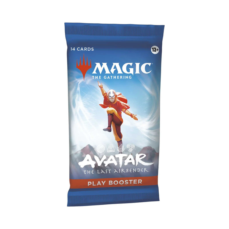 MAGIC: THE GATHERING Avatar The Last Airbender play booster pack on a white background