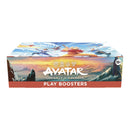 Avatar: The Last Airbender play boosters box with colorful artwork on a white background