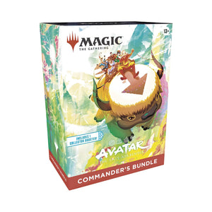 Magic the Gathering Avatar: The Last Airbender Commander's Bundle packaging on a white background