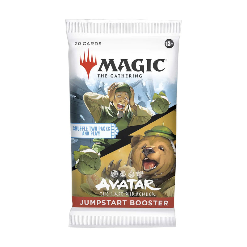 MAGIC THE GATHERING Avatar The Last Airbender Jumpstart Booster pack on a white background