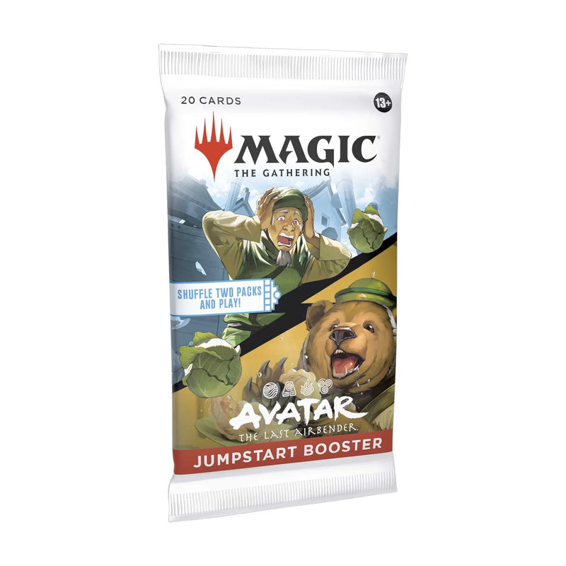 MAGIC: THE GATHERING Avatar The Last Airbender Jumpstart Booster pack on a white background