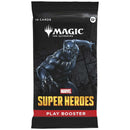 Pack of 'Magic: The Gathering' featuring Marvel Super Heroes on a white background