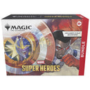 Marvel Super Heroes Magic The Gathering bundle packaging with superhero illustration.