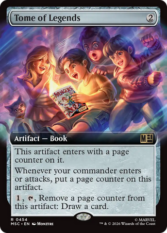 Tome of Legends (Extended Art) [Marvel Super Heroes Commander]