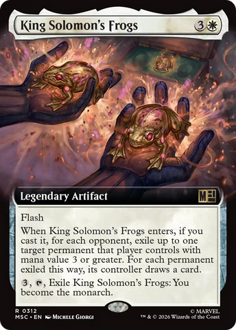 King Solomon's Frogs (Extended Art) [Marvel Super Heroes Commander]