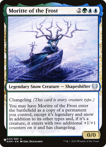 Moritte of the Frost (KHM) [The List]