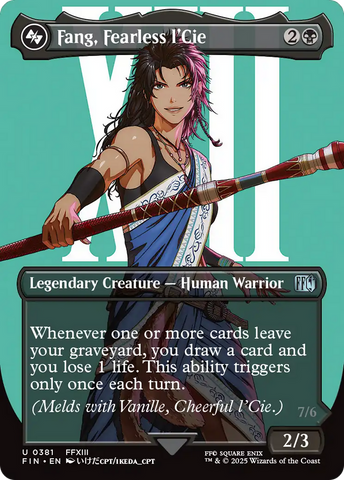 Fang, Fearless l'Cie (Borderless) [FINAL FANTASY]