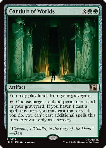 Conduit of Worlds (Surge Foil) [Marvel Super Heroes Commander]